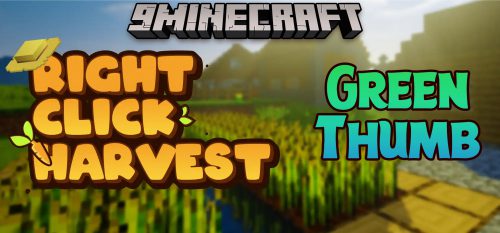 GreenThumb Mod (1.7.10) – Right Click to Harvest Thumbnail