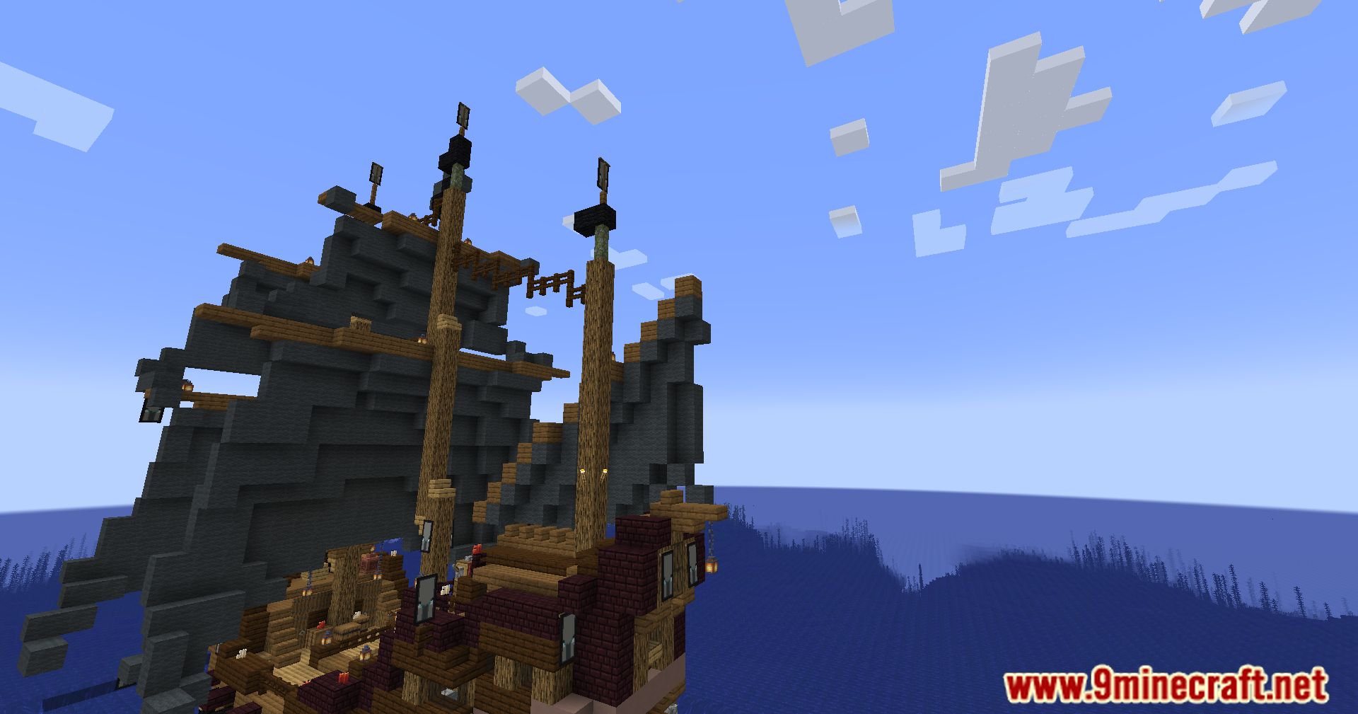 Illager Warship Mod (1.21.1, 1.20.1) - Set Sail For Adventure 13