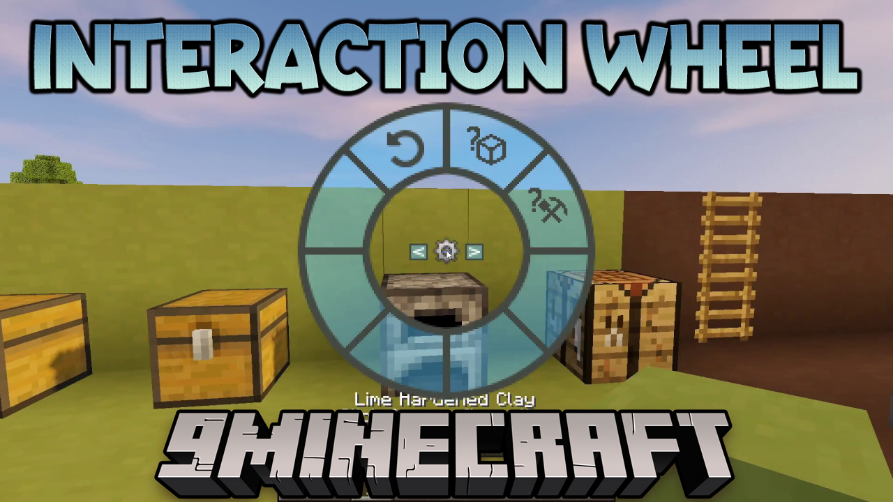 Interaction Wheel Mod (1.21.1, 1.20.1) - Maximize Your Gameplay in Minecraft 1