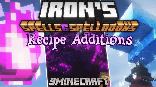 Iron’s Spells ‘n Spellbooks Recipe Additions Mod (1.20.1, 1.19.2) Thumbnail