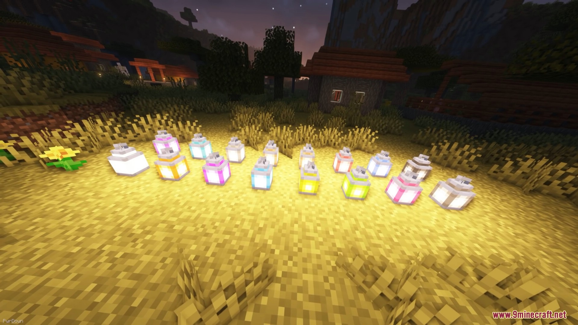 Lantern Colors Mod (1.17.1, 1.16.5) - Colored Variants of Lanterns 13