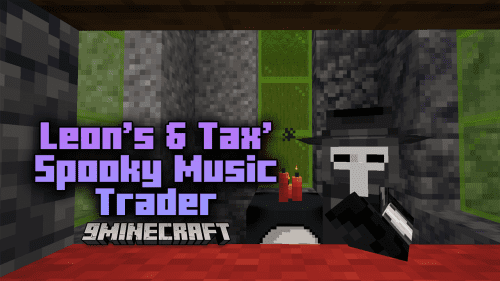 Leon’s & Tax’ Spooky Music Trader Mod (1.20.6, 1.20.1) – Haunted Tunes And Trader Mansion Thumbnail