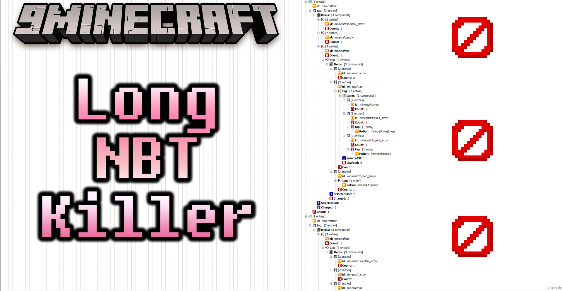 Long NBT Killer Mod (1.20.4, 1.20.1) - Prevent Minecraft from Crashing 1