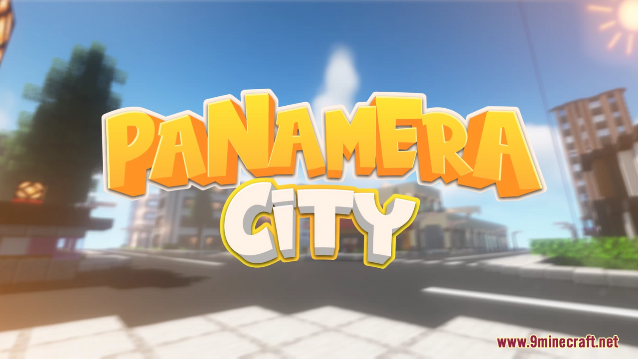 Mapa Panamera Map (1.21.1, 1.20.1) - Vast City for Immersive Adventures 1