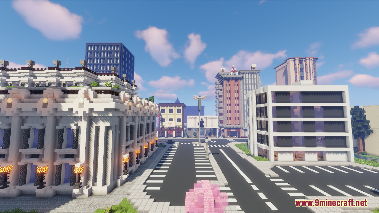 Mapa Panamera Map (1.21.1, 1.20.1) - Vast City for Immersive Adventures 9