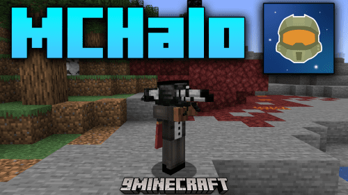 MCHalo Mod (1.21.1, 1.20.1) – Minecraft Meets Halo Thumbnail