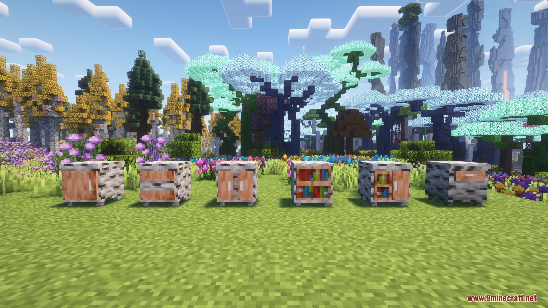 Macaw's Furnitures Oh The Biomes You'll Go Mod (1.20.1, 1.19.2) 2