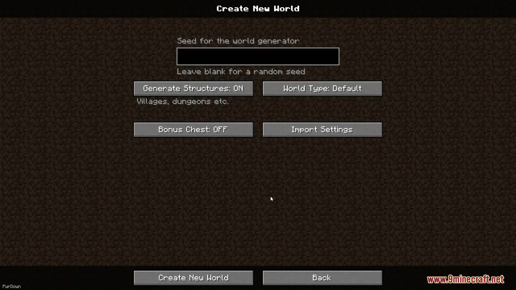 Modern World Creation Mod (1.19.2, 1.18.2) - Bedrock-Like World Creation Menu 9