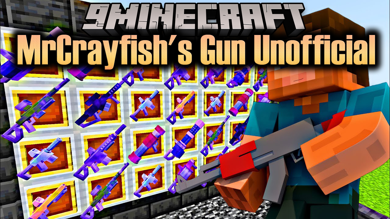 MrCrayfish's Gun Unofficial Mod (1.20.1) - Amazing Gun Mod of All Time 1