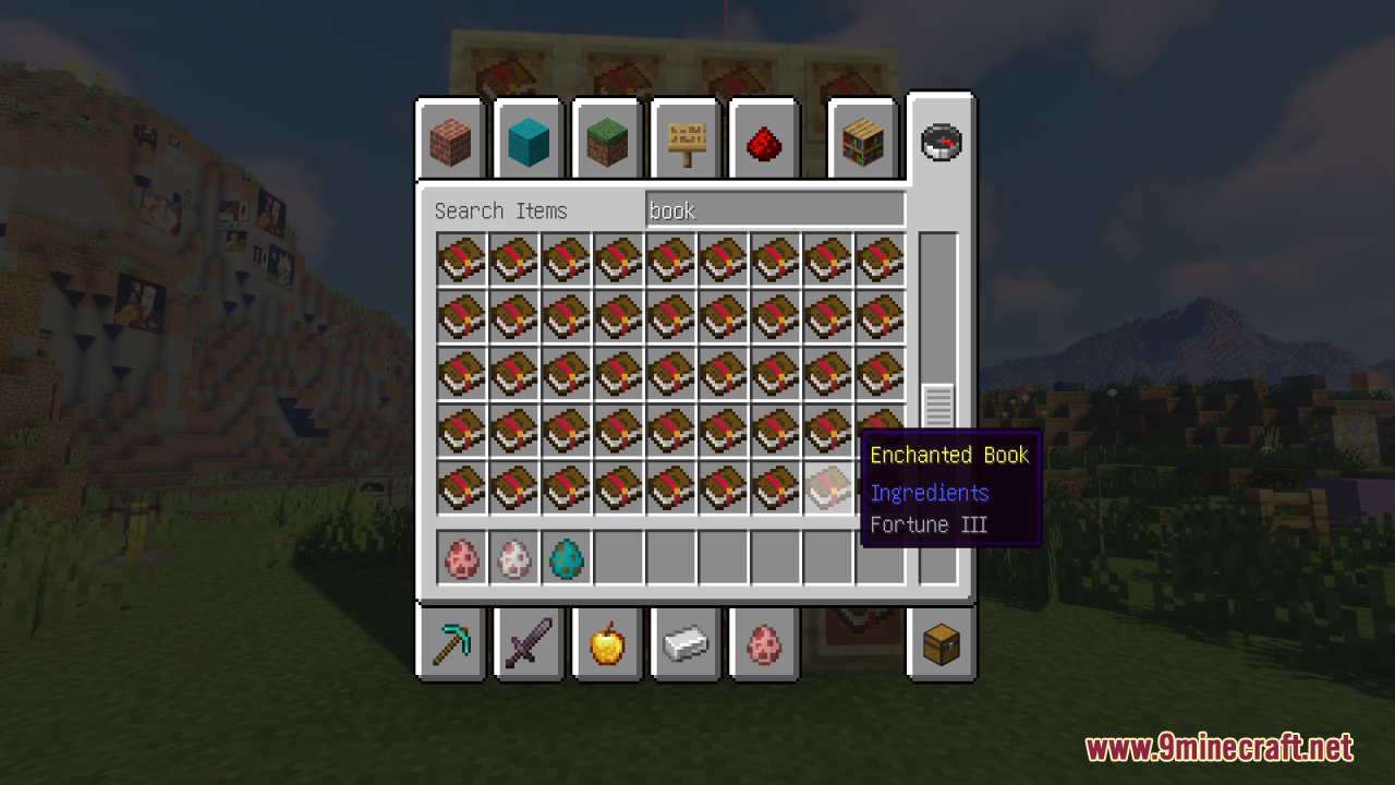 No Enchant Glint Resource Pack (1.21.1, 1.20.1) - Texture Pack 2