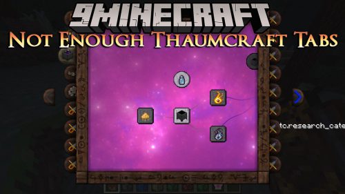 Not Enough Thaumcraft Tabs Mod (1.7.10) – Improving Thaumonomicon Thumbnail