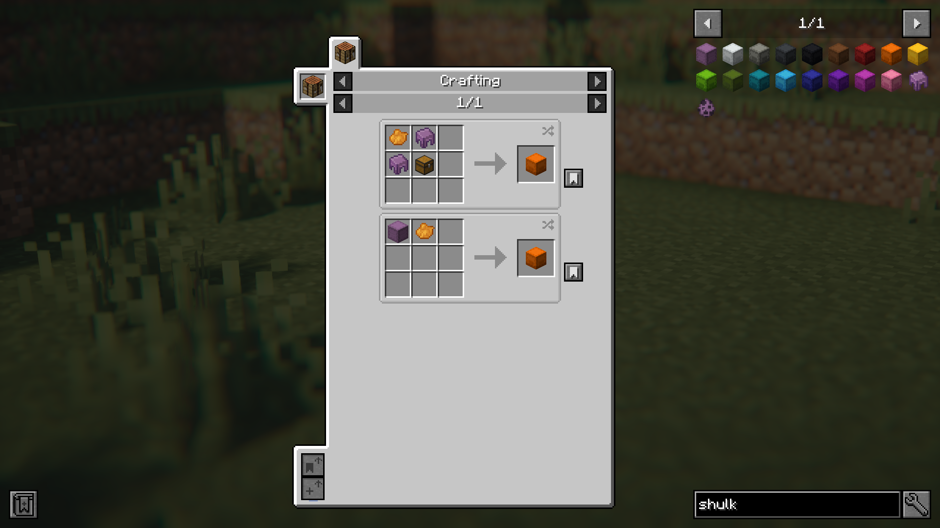 One-Step Dyed Shulker Boxes Mod (1.21.1, 1.20.1) - Simplified Colored Shulker Box Recipes 4