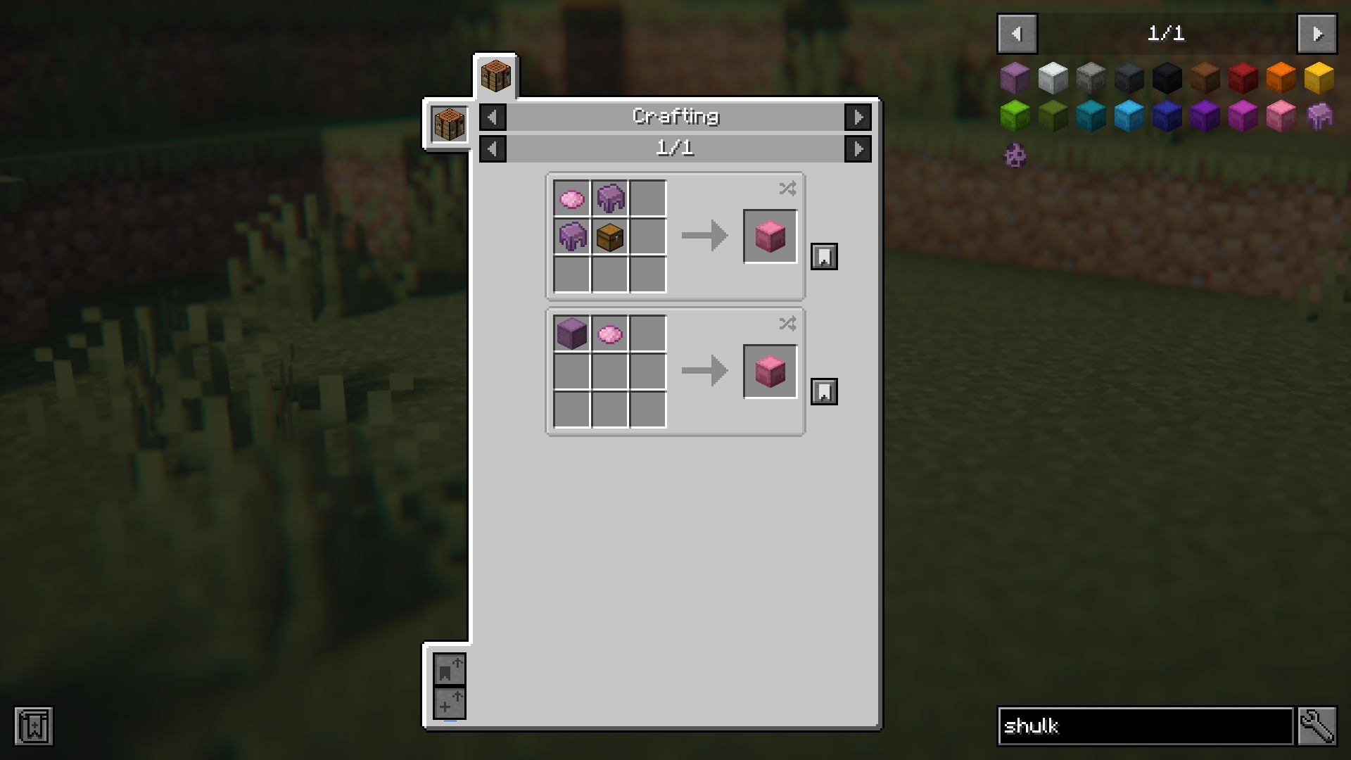 One-Step Dyed Shulker Boxes Mod (1.21.1, 1.20.1) - Simplified Colored Shulker Box Recipes 5