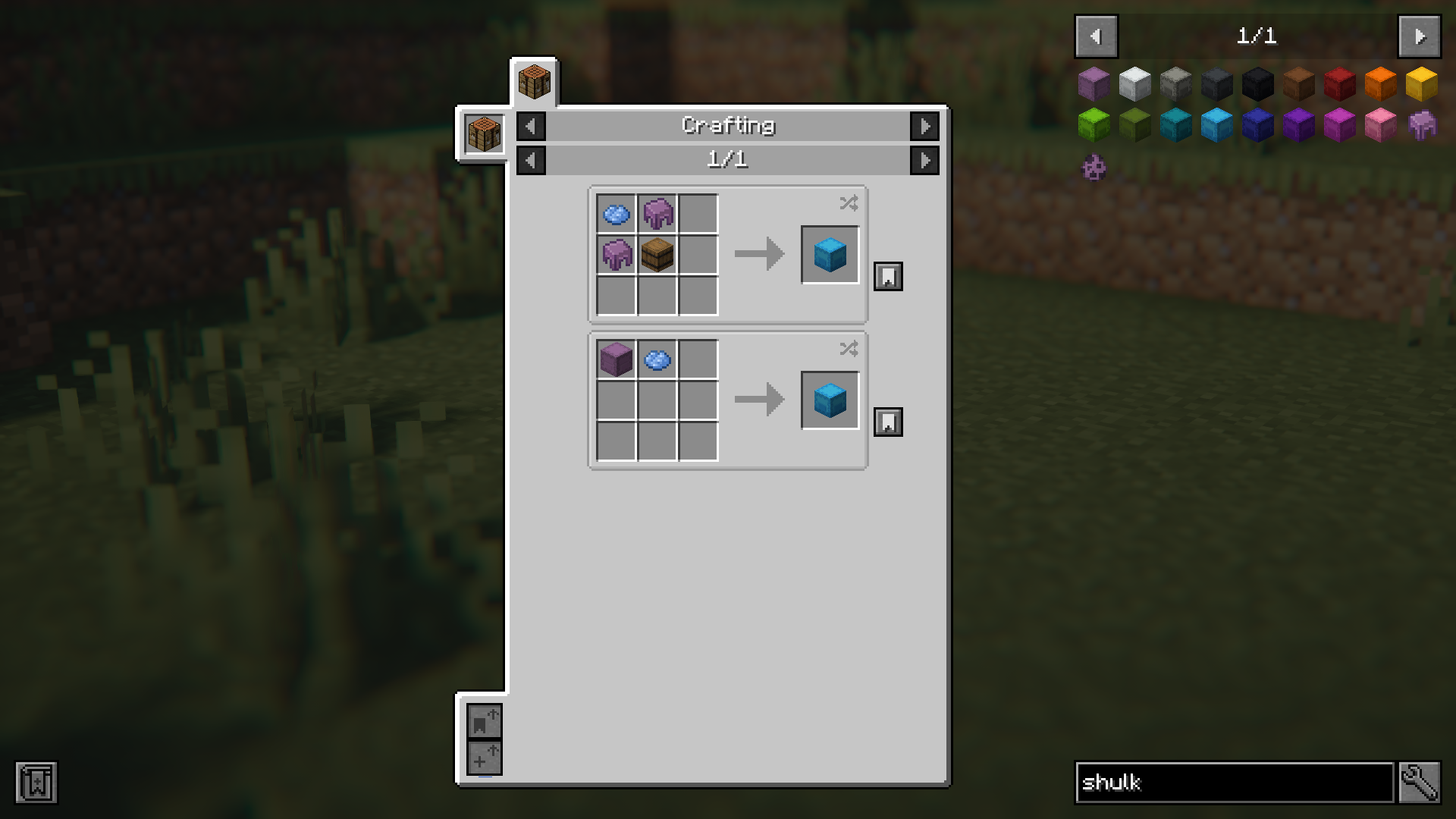 One-Step Dyed Shulker Boxes Mod (1.21.1, 1.20.1) - Simplified Colored Shulker Box Recipes 6