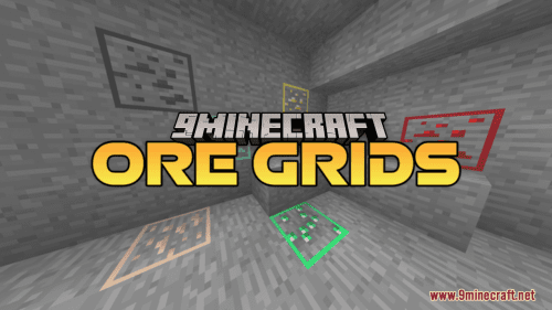 Ore Grids Resource Pack (1.21.1, 1.20.1) – Texture Pack Thumbnail