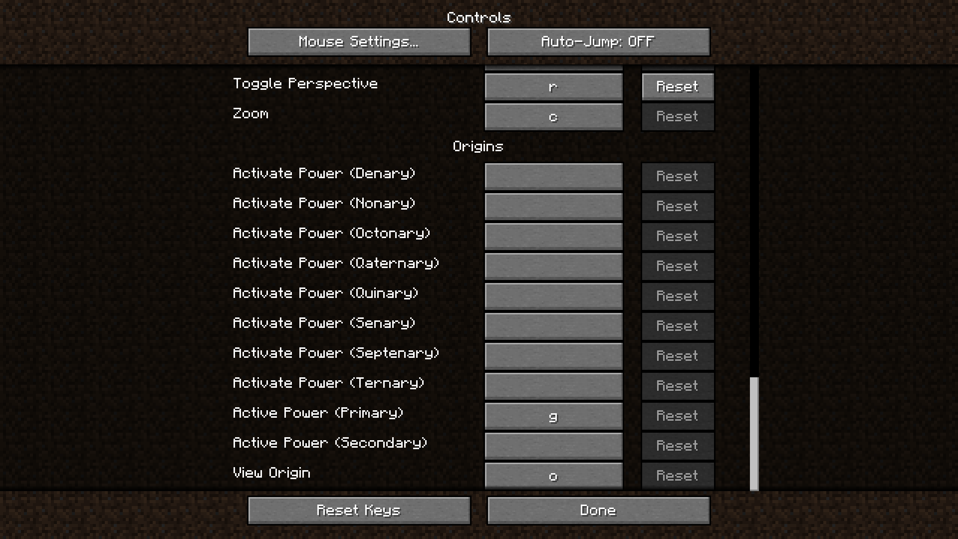 Origins Power Expansion Mod (1.16.5) - Additional Powers, Actions & Keybinds 2