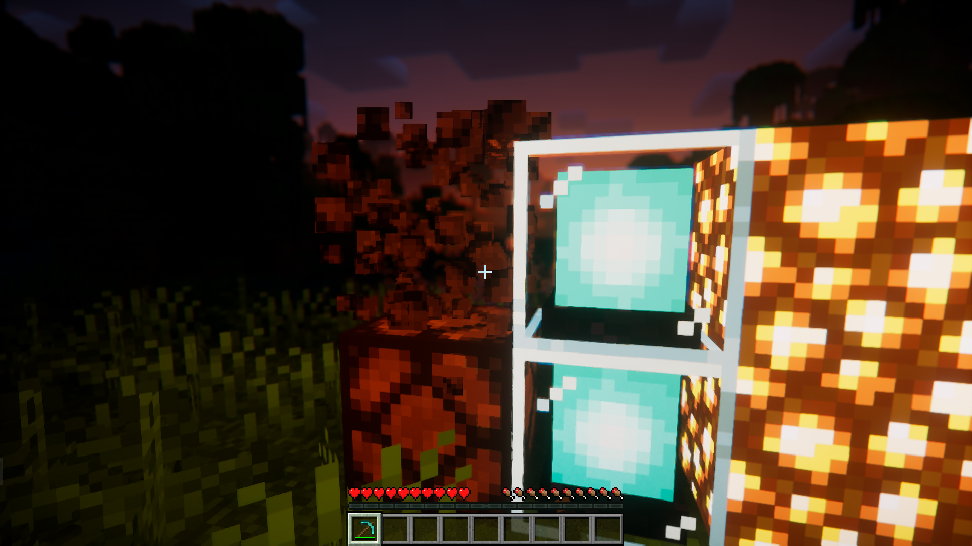 Pickaxe Effective Light Source Blocks Mod (1.21.1, 1.20.1) - Break Light Sources Faster Using Pickaxes 4