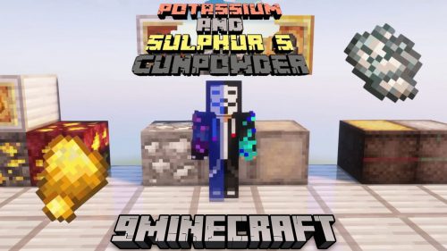 Potassium & Sulfur’s Gunpowder Mod (1.20.1, 1.19.2) – New Uses for Gunpowder Thumbnail