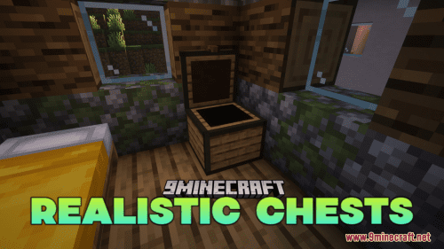 Realistic Chests Resource Pack (1.21.3, 1.20.1) – Texture Pack Thumbnail