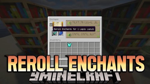 Reroll Enchants Mod (1.21.1, 1.20.1) – Find Rare Loot Easily Thumbnail