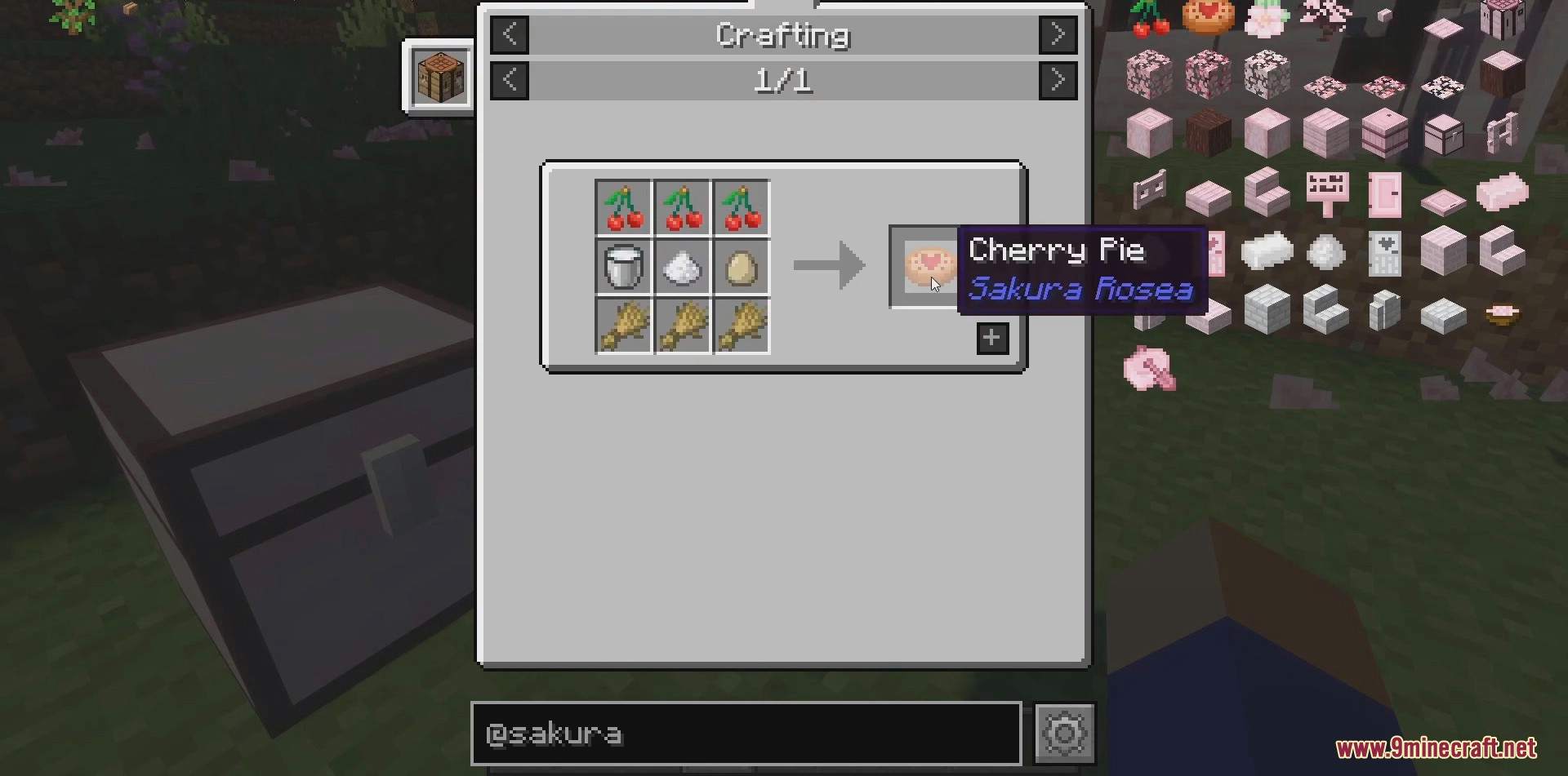 Sakura Rosea Mod (1.19.4, 1.16.5) - A Cherry Tree Biome 14