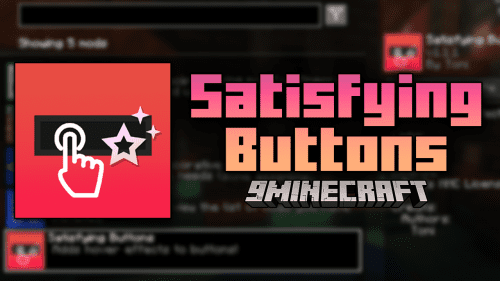 Satisfying Buttons Mod (1.21.1, 1.20.1) – Customizable Button Sounds And Effects Thumbnail