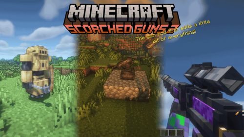 Scorched Guns 2 Mod (1.20.1) – Guns, Mobs, Dungeons and More Thumbnail