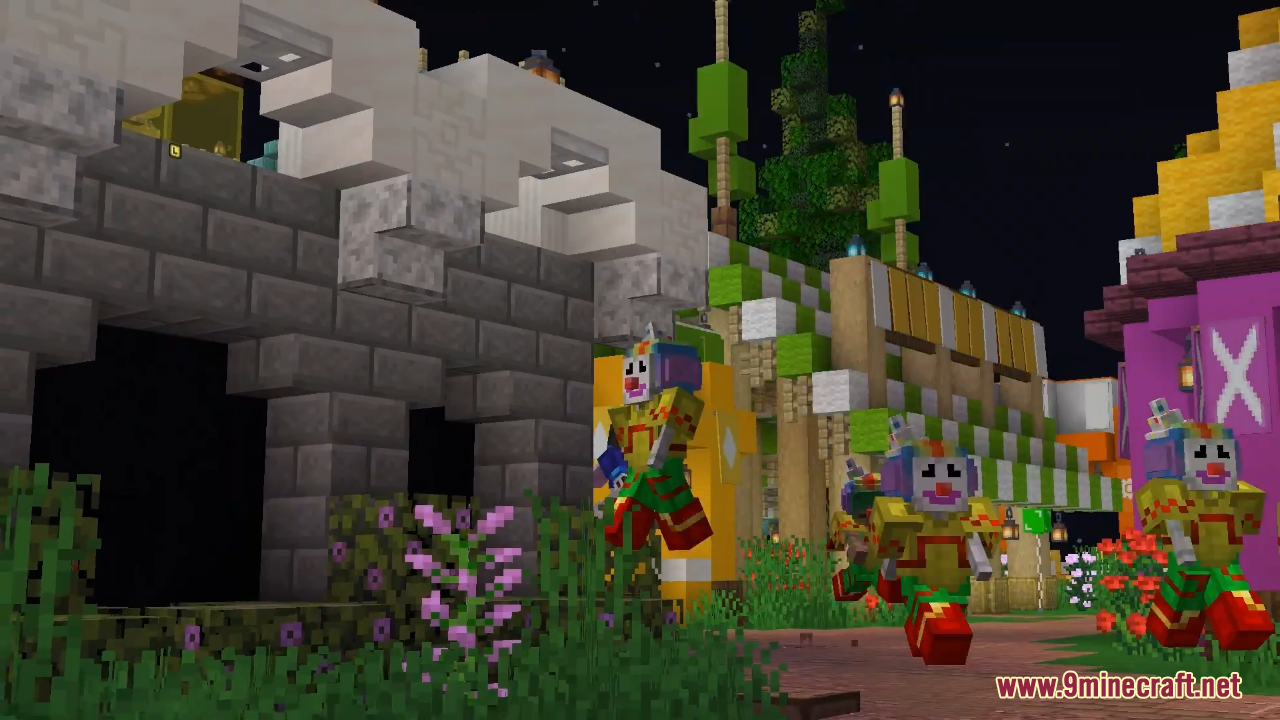 Send in the Clowns Map (1.21.1, 1.20.1) - Circus-Themed Hide and Seek 8