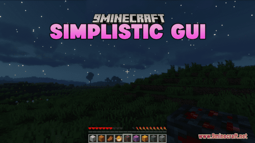 Simplistic GUI Resource Pack (1.21.1, 1.20.1) – Texture Pack Thumbnail