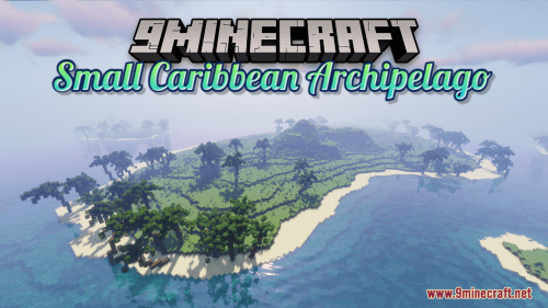 Small Carribean Archipelago Map (1.21.1, 1.20.1) – Tropical Escape Thumbnail