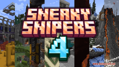 Sneaky Snipers 4 Map (1.21.1, 1.20.1) – Intense PVP Combat and Co-Op Chaos Thumbnail