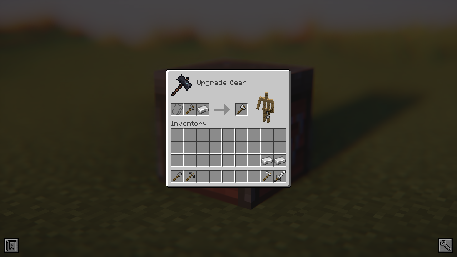 Stone To Iron Tools Upgrades Mod (1.21.1, 1.20.1) - Use Smithing Table To Upgrade To Iron Tools 4