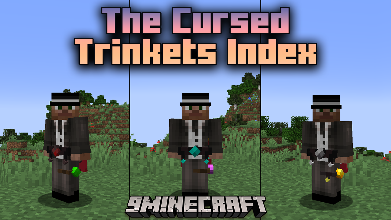 The Cursed Trinkets Index Mod (1.21.1, 1.20.1) - Craft And Weaken Cursed Trinkets 1