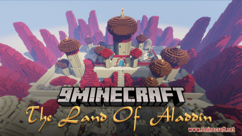 The Land Of Aladdin Map (1.21.1, 1.20.1) – Fictional Arabian City Thumbnail