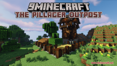 The Pillager Outpost Map (1.21.1, 1.20.1) – Reimagined Base for Survival Thumbnail