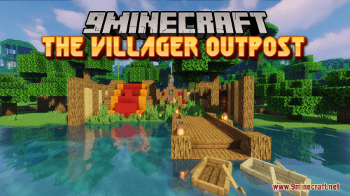 The Villager Outpost Map (1.21.1, 1.20.1) – Defend Against the Pillager Threat Thumbnail