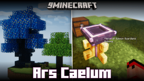 Ars Caelum Mod (1.20.1, 1.19.2) – Ars Nouveau Add-On For SkyBlock Worlds Thumbnail