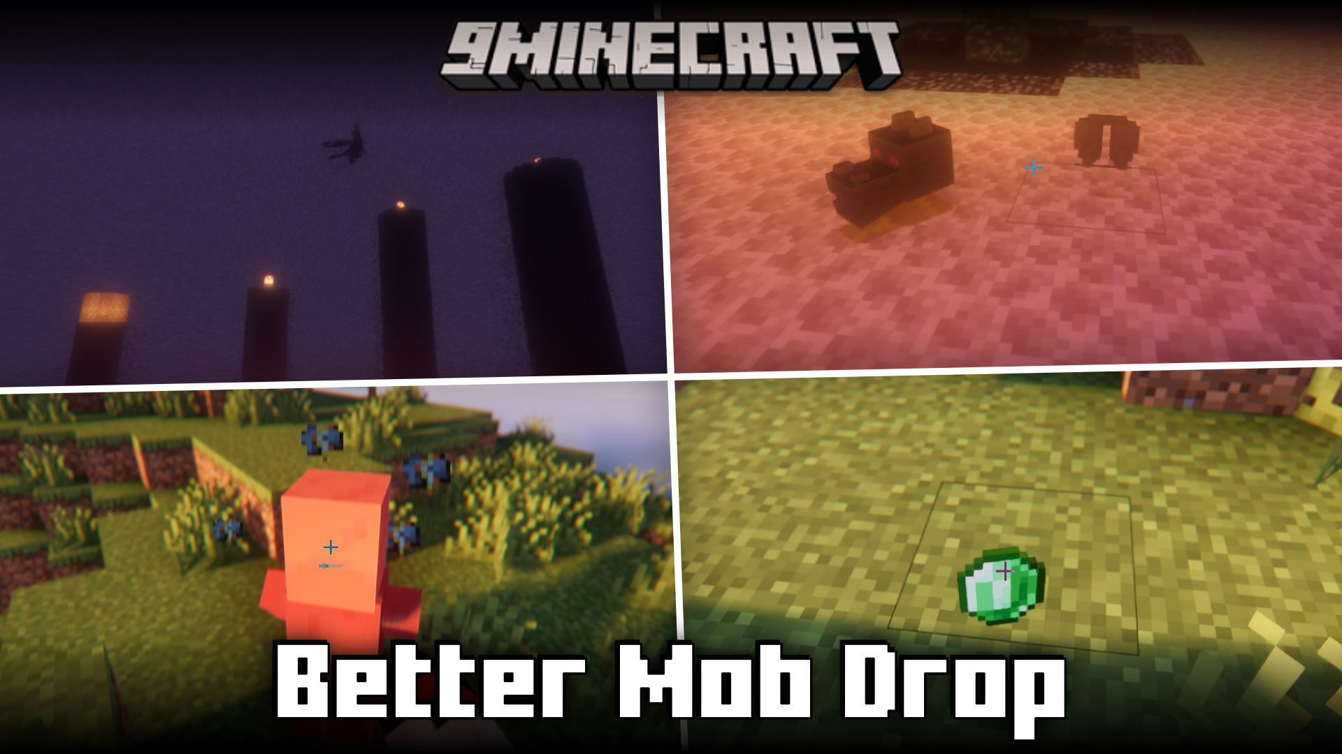 Better Mob Drop Mod (1.21.1, 1.21) - Improves Mob Drops 1