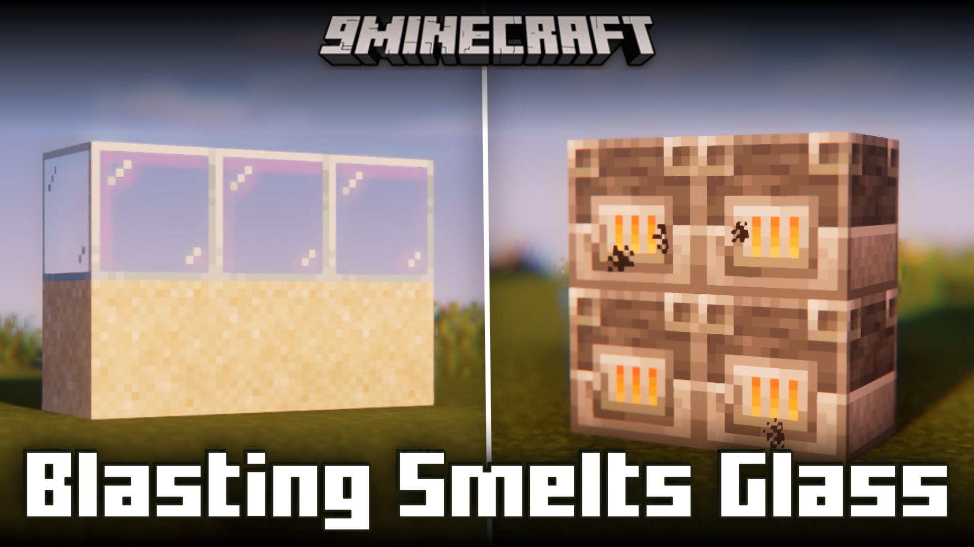 Blasting Smelts Glass Mod (1.21.1, 1.20.1) - Allows Smelting Sand In Blast Furnaces 1