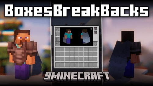 Boxes Break Backs Mod (1.21.1, 1.21) – Wear Shulkers & Elytras As Accessories Thumbnail