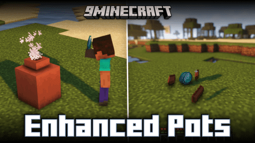 Enhanced Pots Mod (1.21.1, 1.21) – Makes Decorated Pots Useful Thumbnail