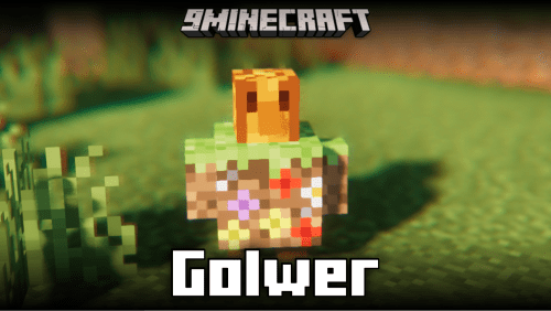 Golwer Mod (1.21.1, 1.20.3) – New Flower Golem Thumbnail