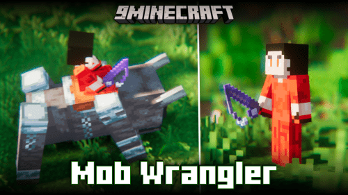 Mob Wrangler Mod (1.21.1, 1.21) – Ride More Mobs! Thumbnail