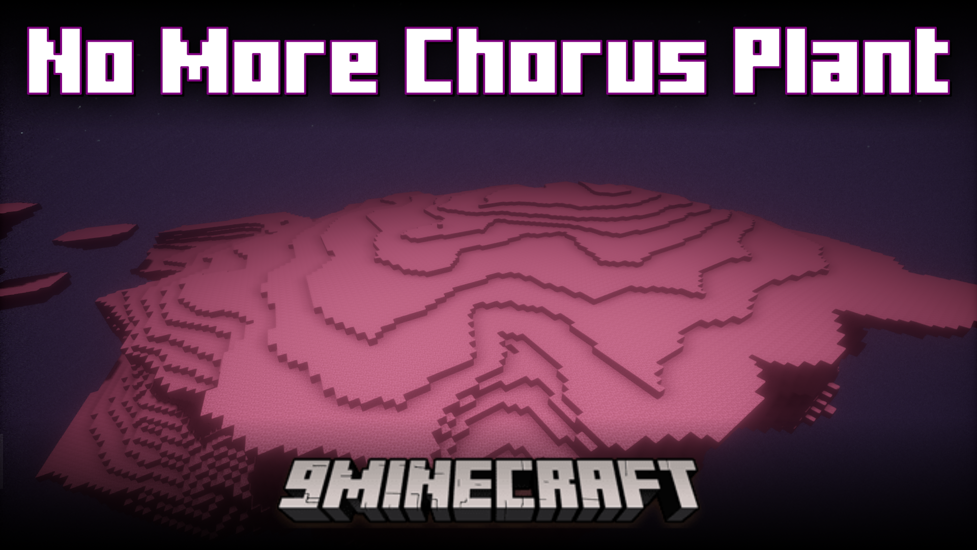 No More Chorus Plant Mod (1.21.1, 1.20.1) - Removes Chorus Plants From World Generation 1