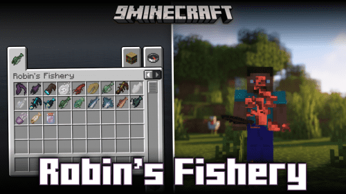 Robin’s Fishery Mod (1.21.1, 1.21) – New Biome Dependent Fish Thumbnail