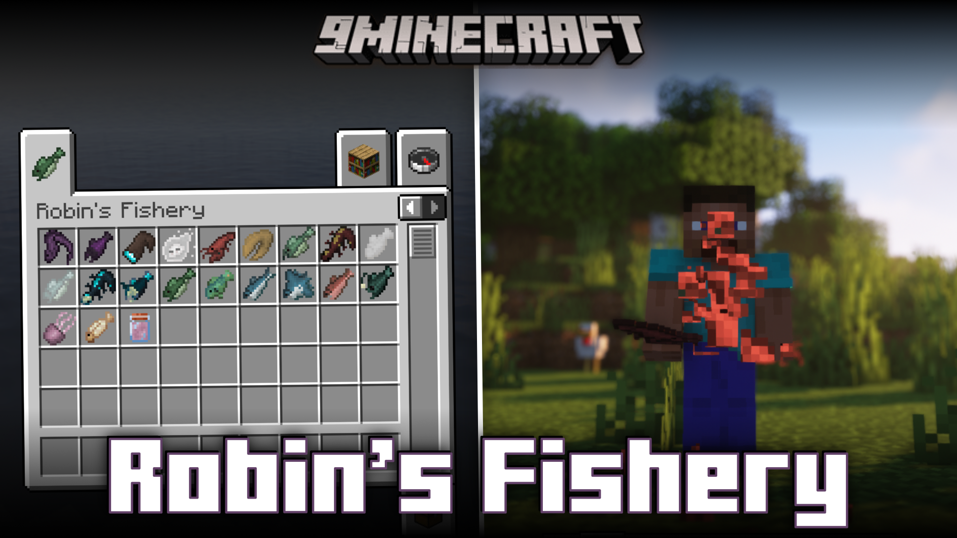 Robin's Fishery Mod (1.21.1, 1.21) - New Biome Dependent Fish 1