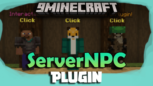 ServerNPC Plugin (1.8.9, 1.7.10) – Manage Server Navigation With Customizable NPCs Thumbnail