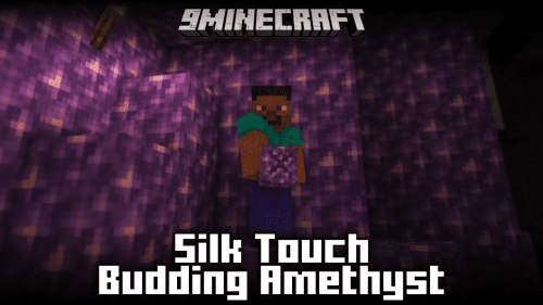 Silk Touch Budding Amethyst Mod (1.21.1, 1.20.1) – Obtain Budding Amethyst In Survival Thumbnail