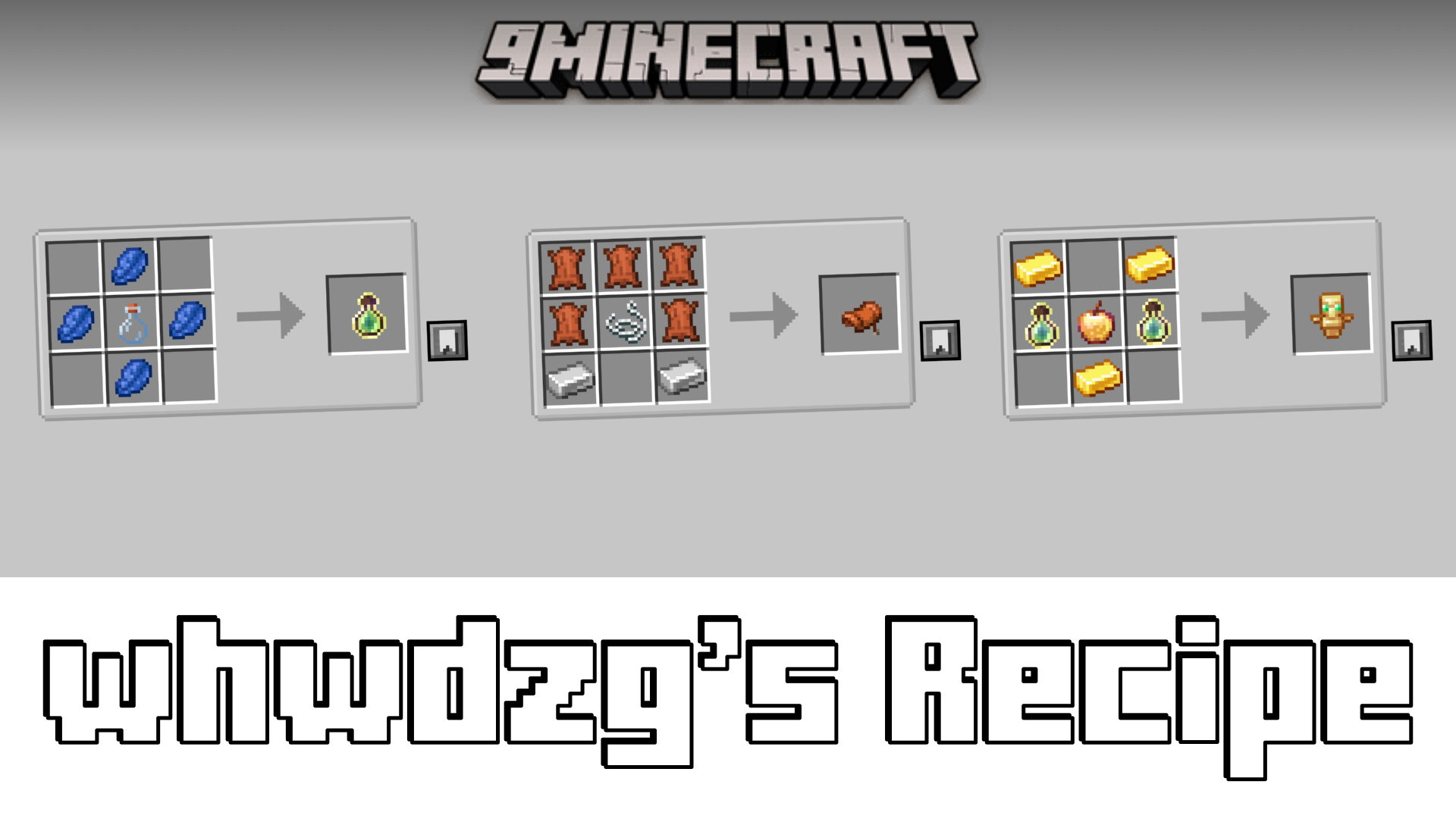 Whwdzg's Recipe Mod (1.21.1, 1.20.1) - Adds New Recipes To The Game 1