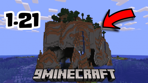 Top 3 Crazy Minecraft Seeds (1.21.4, 1.21.1) – Java/Bedrock Edition Thumbnail